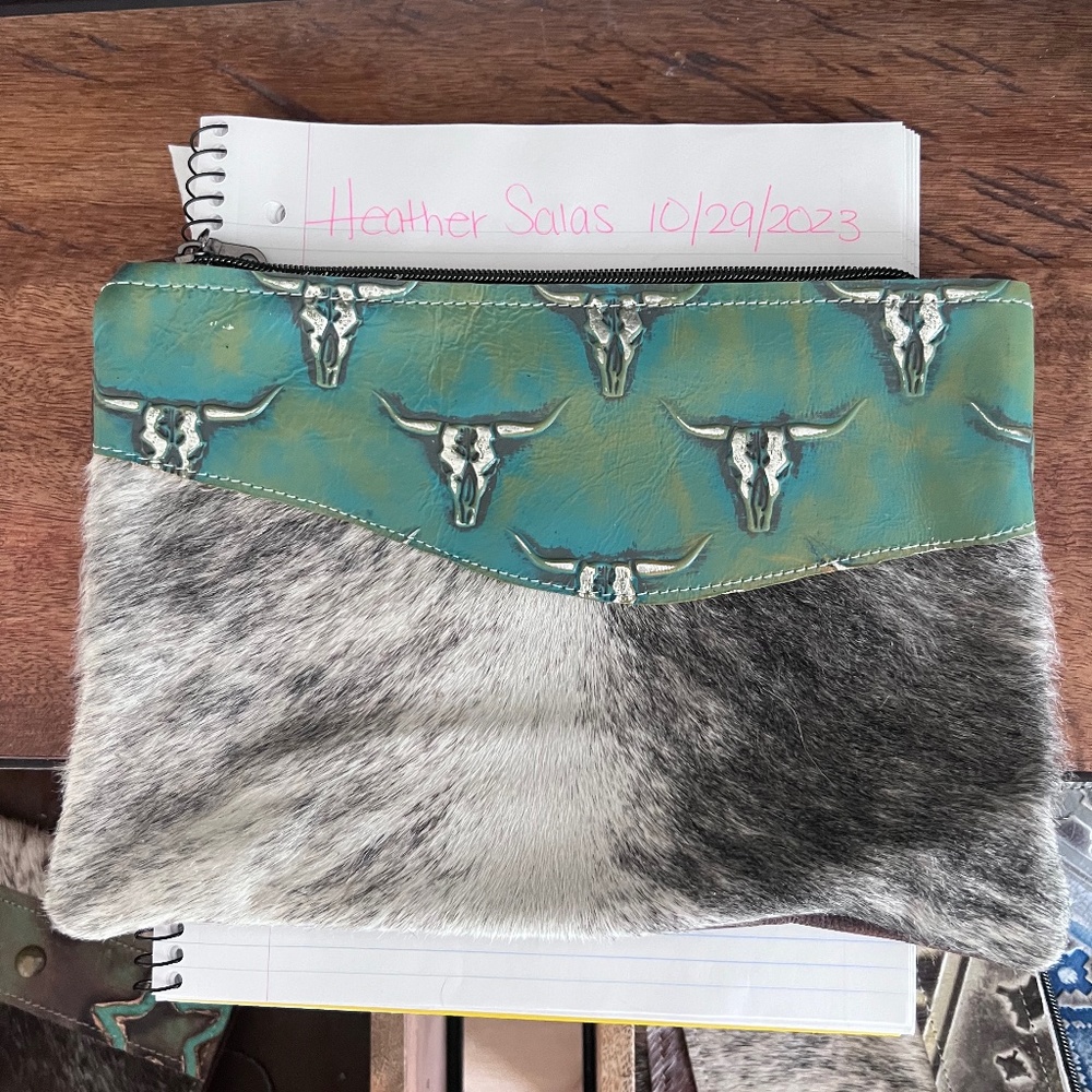 Dancing Cactus Designs Banker Bag/Makeup Bag